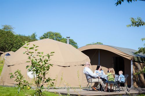Durrell Wildlife Camp Hotel Trinity Eksteriør billede